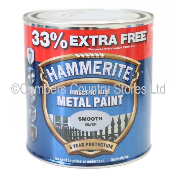 Hammerite Direct To Rust Metal Paint Smooth Finish Cambers Country Store